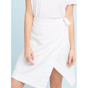 Postmark | Eyelet Wrap Skirt
